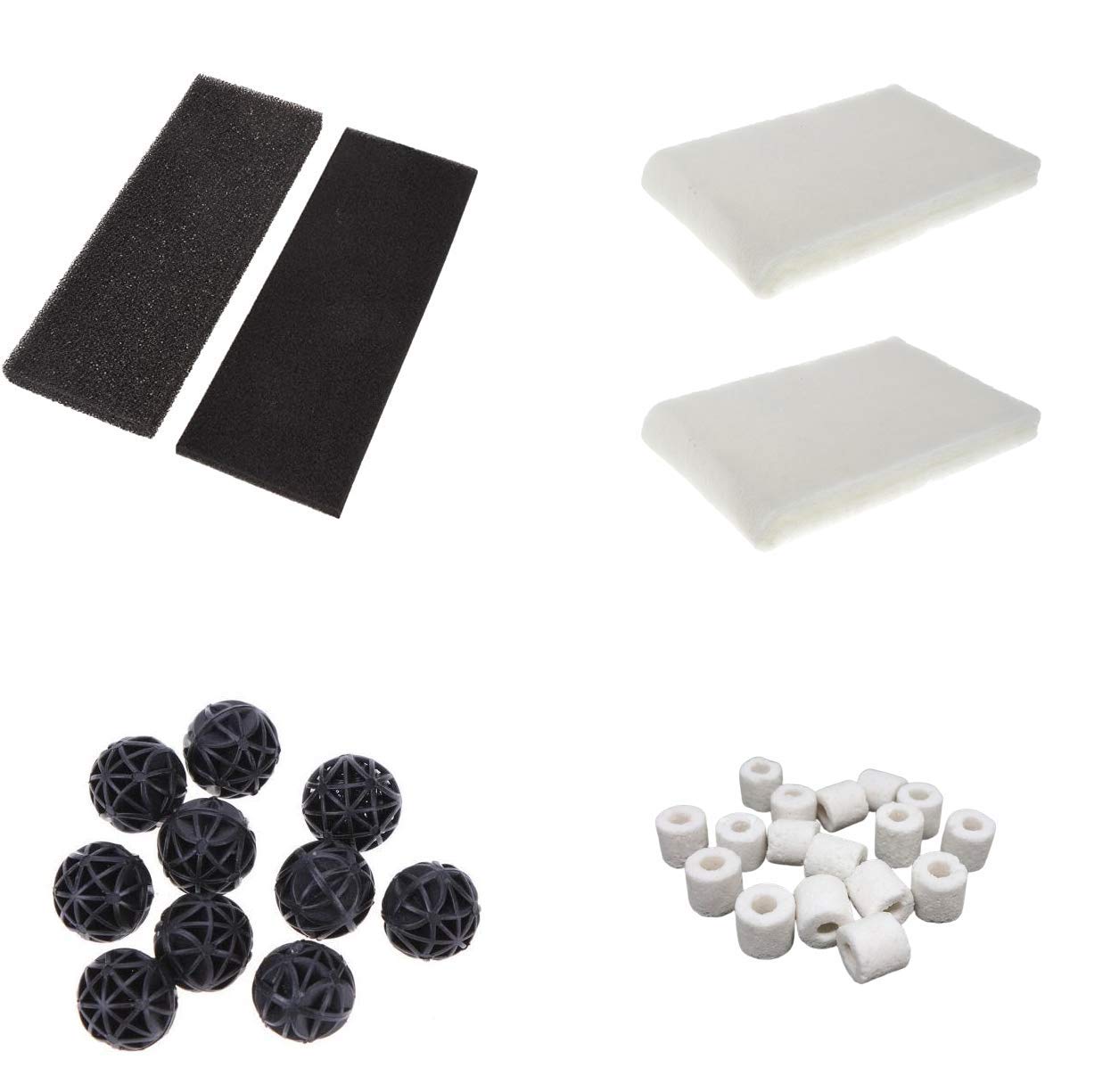 Despacito Aquarium Sponge, Bio Meida Filter and Aquarium Filter Accessories (2pcs, Black and White) (B08SJBLBYP) Amazon Price History, Amazon Price Tracker