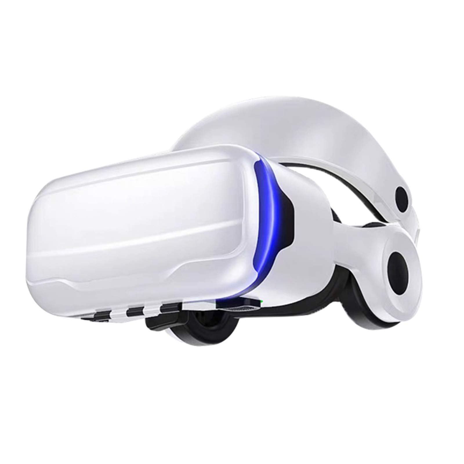 Occhiali VR per Film e Giochi 3D, Realtà Virtuale Visore, Cuffie Stereo Integrate, Occhiali VR Smartphone Compatibile con iPhone/Android da 4,7 a 6,0 Pollici