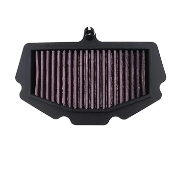 MYADDICTION Motorcycle HighFlow Air Filter Element Cleaner for Kawasaki NINJA 400 2018