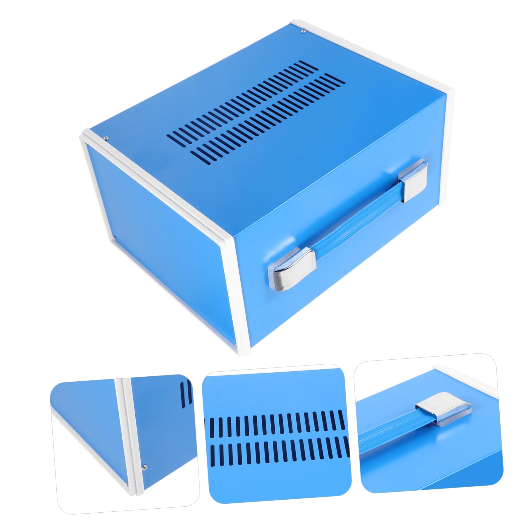 Mipcase Caja De Proyecto Eléctrica Carcasa Metálica y Disco Fijo Para Instalación Rápida, Resistente Al Calor Roturas, Adecuado Para Uso En Paredes Interiores y Exteriores