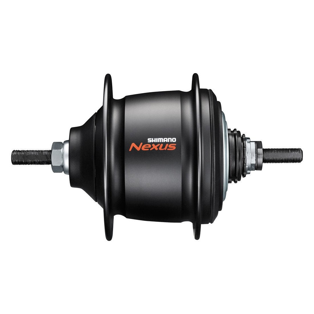 Shimano Radnabe Nexus – Erwachsene, Schwarz
