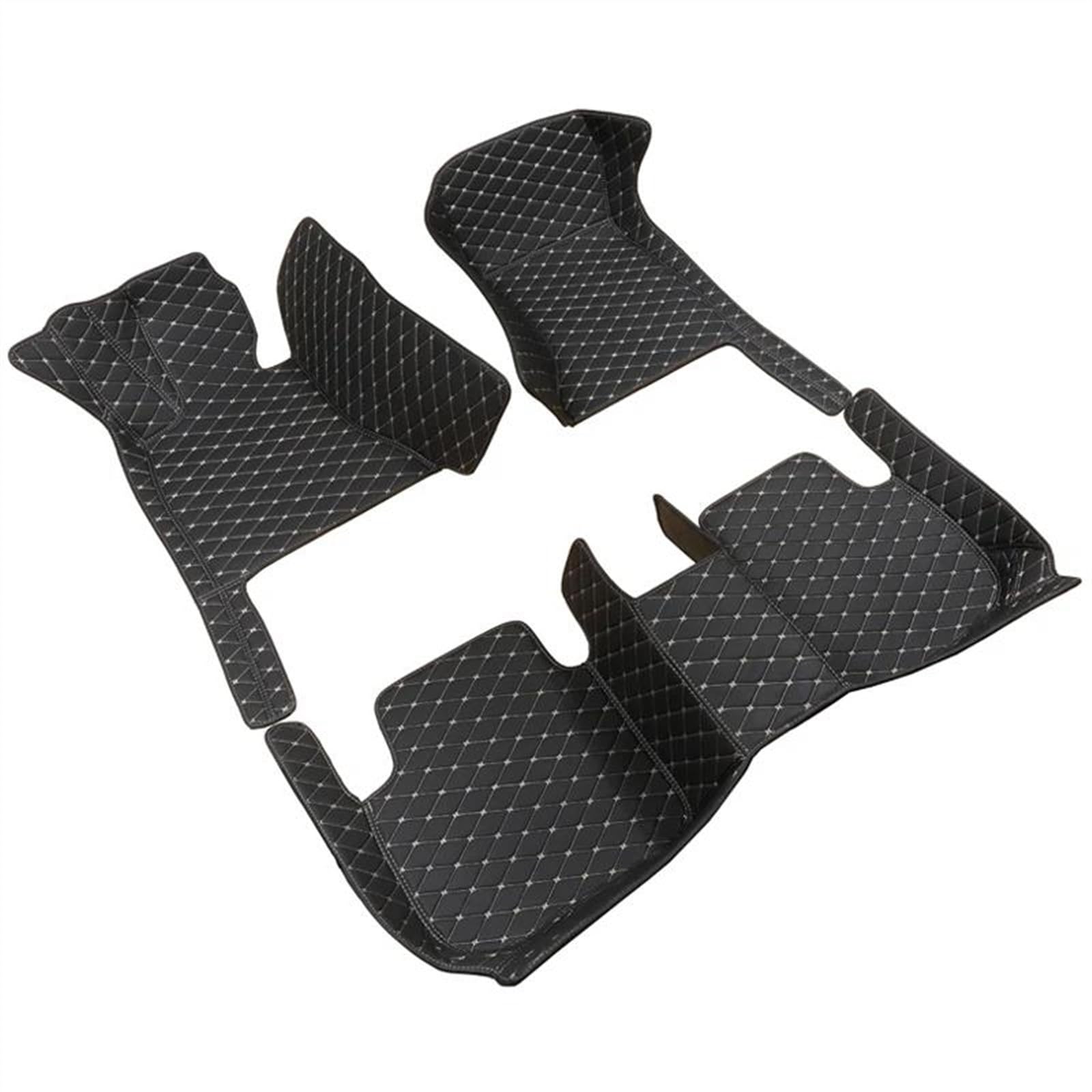 Tapis de sol de voiture personnalisé en cuir sur mesure Jetta 2014 RHD