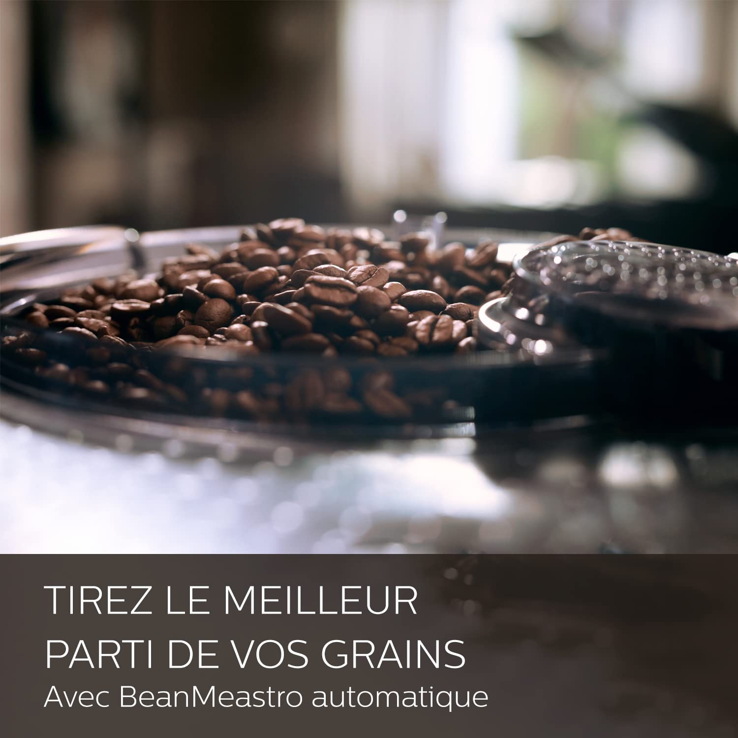 Saeco Expresso broyeur Xelsis Suprema - 22 Boissons, Connexion Wi-Fi, Écran Tactile Intuitif de 7.8", 8 Profils, Broyeur en Céramique, Machine à café à grain façade en inox titanium (SM8889/00)