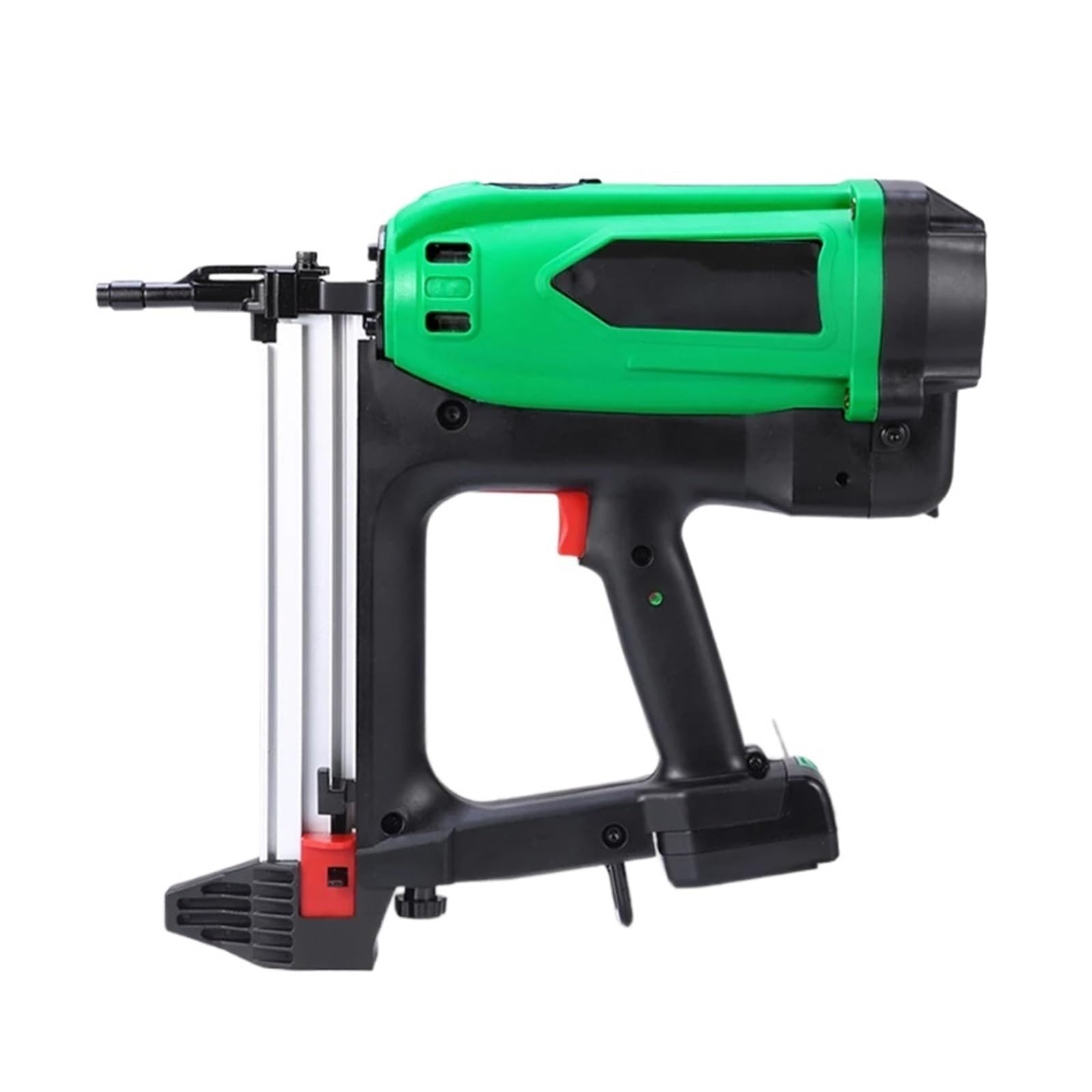 Pistola sparachiodi Pistola Sparachiodi Pneumatica Multifunzionale 7.2V2.0A Pistola Sparachiodi For Batteria Al Litio Utensile Pneumatico Pistola Sparachiodi For Telaio E Canalina 13-40mm Per Fissaggi