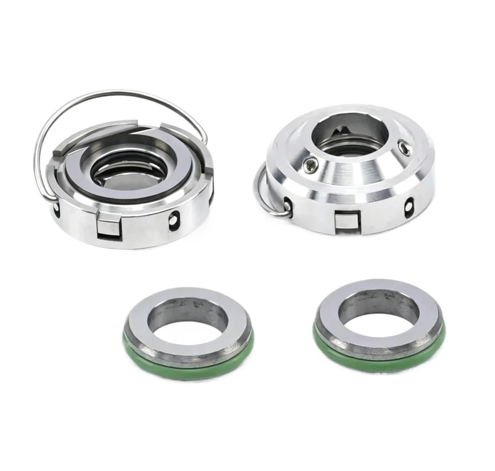YMUGUEGH 1pcs FS-T05-20 Water Pump Mechanical Seal 20mm Upper and Lower Seals Kit TC/TC/VIT