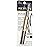 Revlon Brow Fantasy Pencil & Gel, Dark Brown [106], 1 ea (Pack of 3)