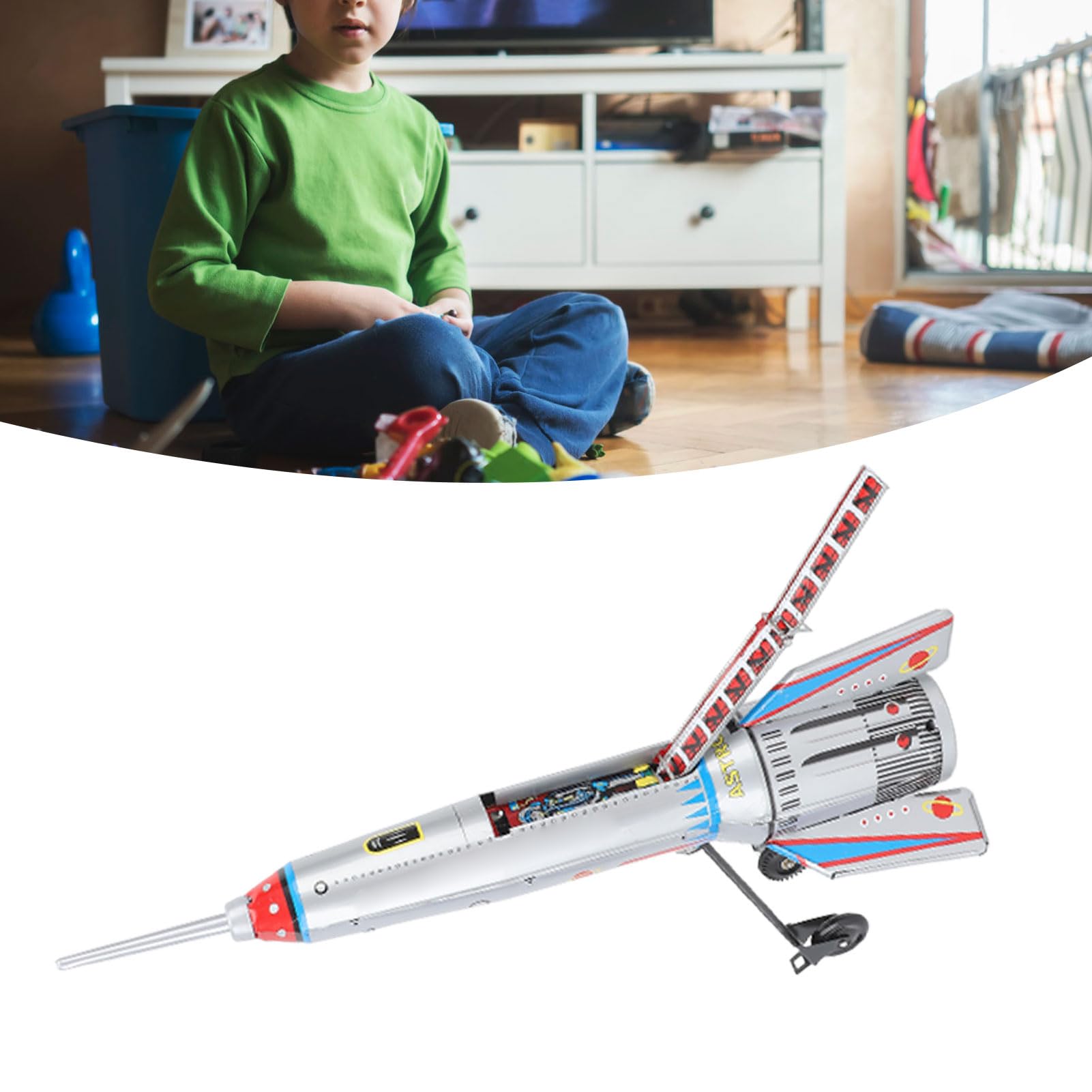 マーズ パトロール ロケット ヴィンテージ ブリキのおもちゃ 日本製 マーズ パトロール ロケット ヴィンテージ ブリキのおもちゃ