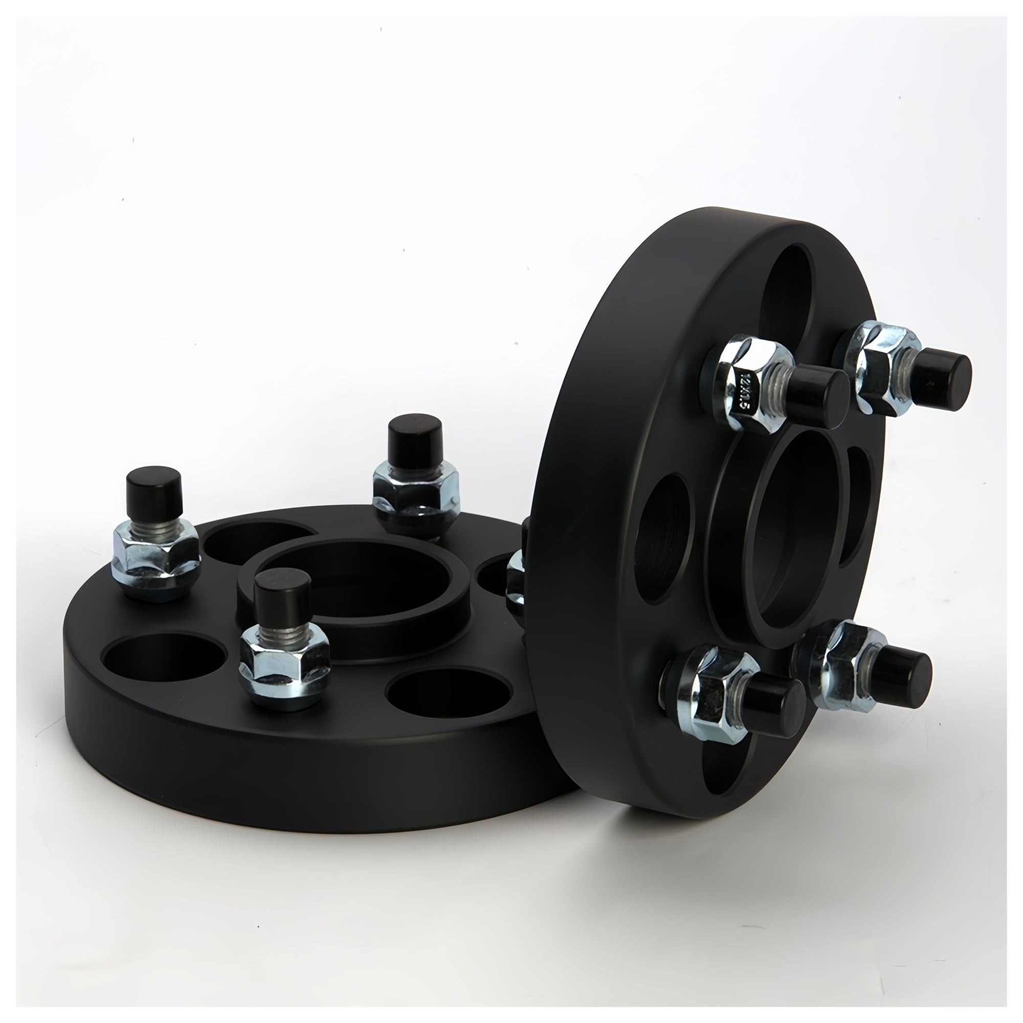 Entretoises de roue de voiture Entretoises de roue personnalisées, 2 pièces, adaptateurs Conversion PCD 4x98 à 4x100 4x108 4x114.3(2PCS 20mm Black)