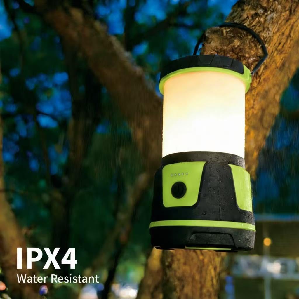 Wiederaufladbare Notleuchte für Stromausfälle zu Hause | 3000 Lumen LED Camping Laterne Hurricane Vorbereitungslicht Dimmbar Outdoor Laterne für Camping, Verdunkelung & Sturm