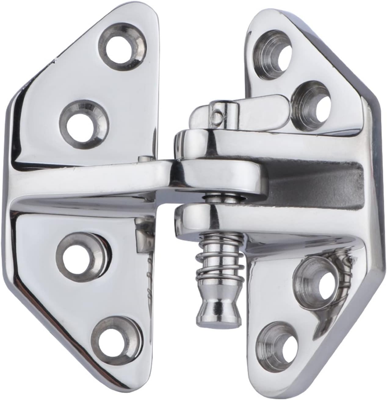 316 Stainless Steel Hatch Hinge, 3 Inch Detachable Pin Solid Cast Hatch