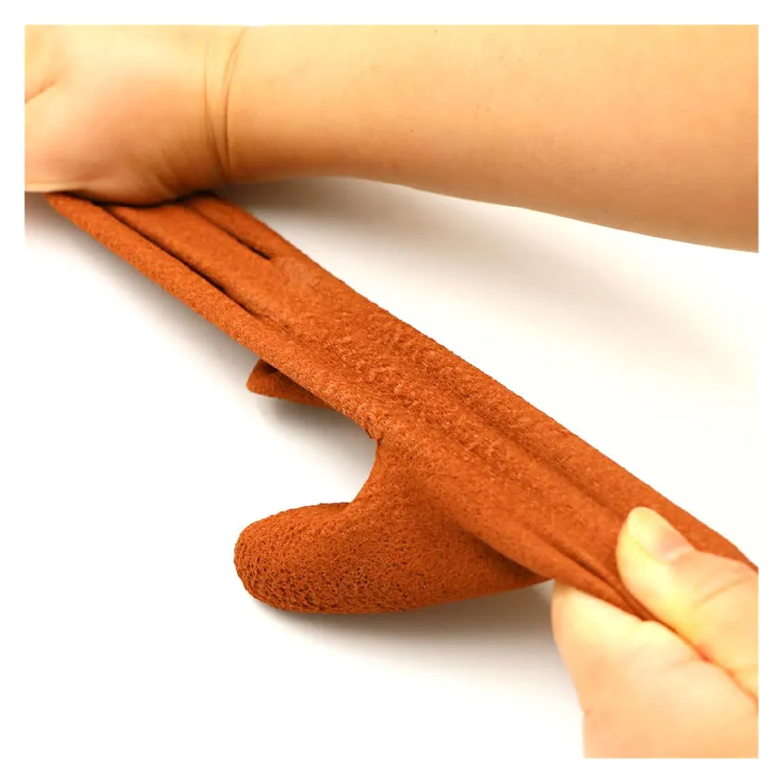 Guantes de jardinería de goma multicolor con garras de ABS for cavar, plantar y rastrillar.(Chocolate)
