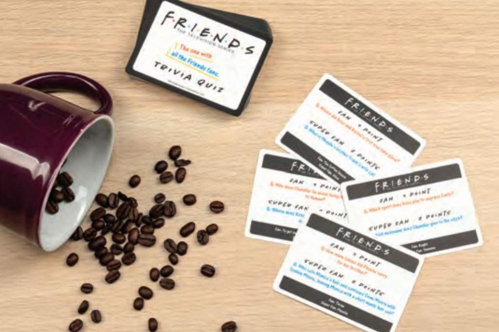 Friends TV Show - Trivia Quiz 2nd Edition Game - Officially Licensed Merchandise, 50 Cards, 100 Questions for Super Fans | Paladone