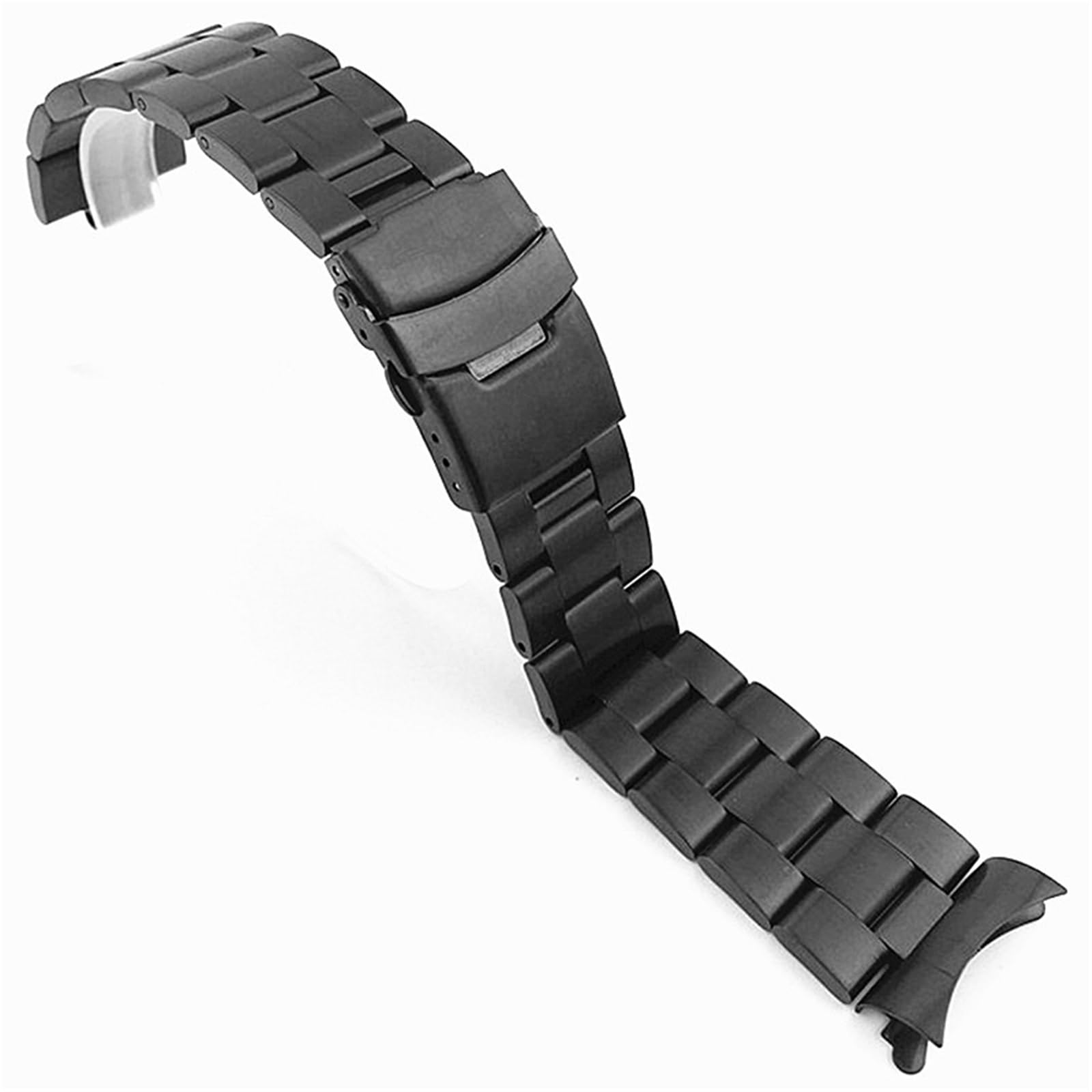 Cinturino in acciaio inossidabile 18mm 19mm 20mm 22mm 24mm Bracciale in metallo curvo Uomo Donna