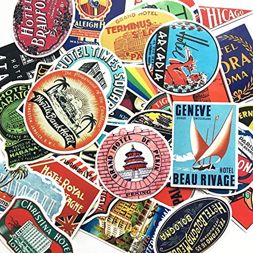 Amazon.co.jp: 吉ダ 【ホテル ステッカー シール】 オシャレ
