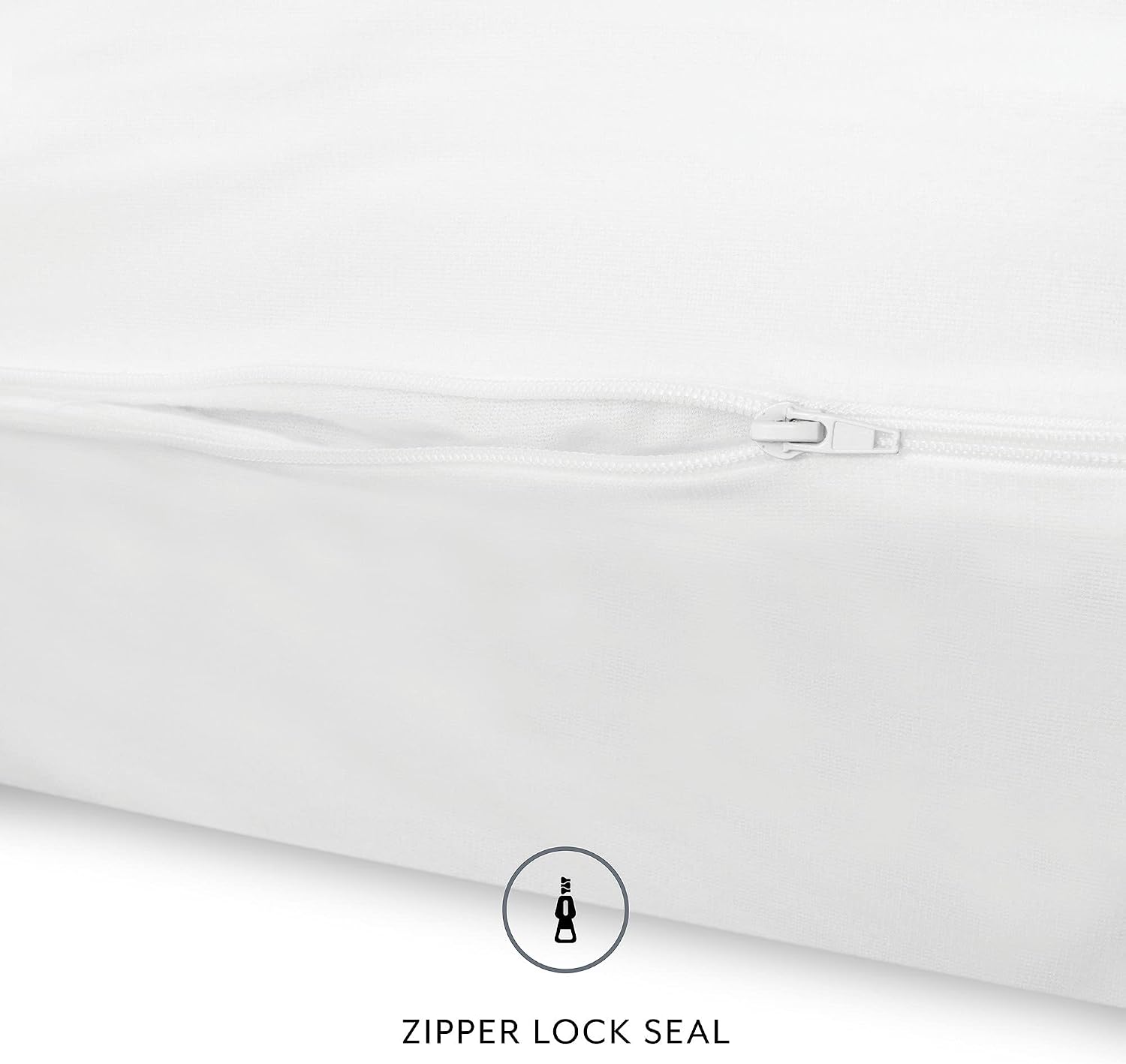 SensorPEDIC Complete 360 Degree Protection Waterproof and Bed Bug Blocking Mattress Encasement, Twin, White