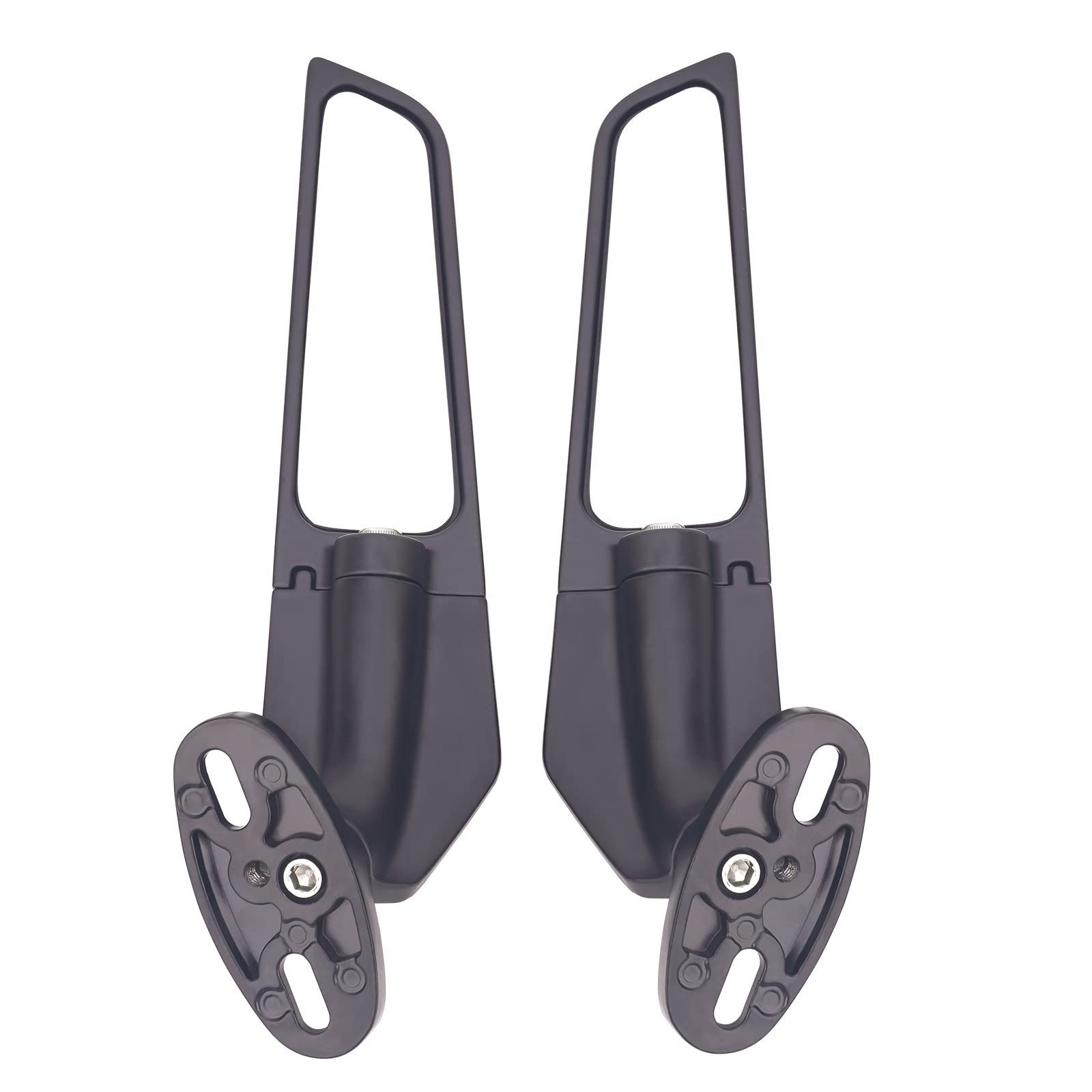 AHL 1 paire d'accessoires de rétroviseur de moto Compatible avec Honda CBR600F4i 2001-2006/CBR600R 2016-2021/CBR600RR 2003-2017