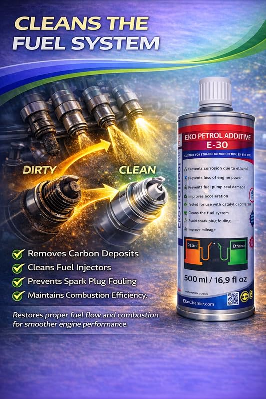 Image of Petrol Additive E30 Ethanol Protection | High Performance Fuel Additive for Petrol Engines | Helps Protect Fuel System from Ethanol Effects | Automotive Maintenance Product 500ml