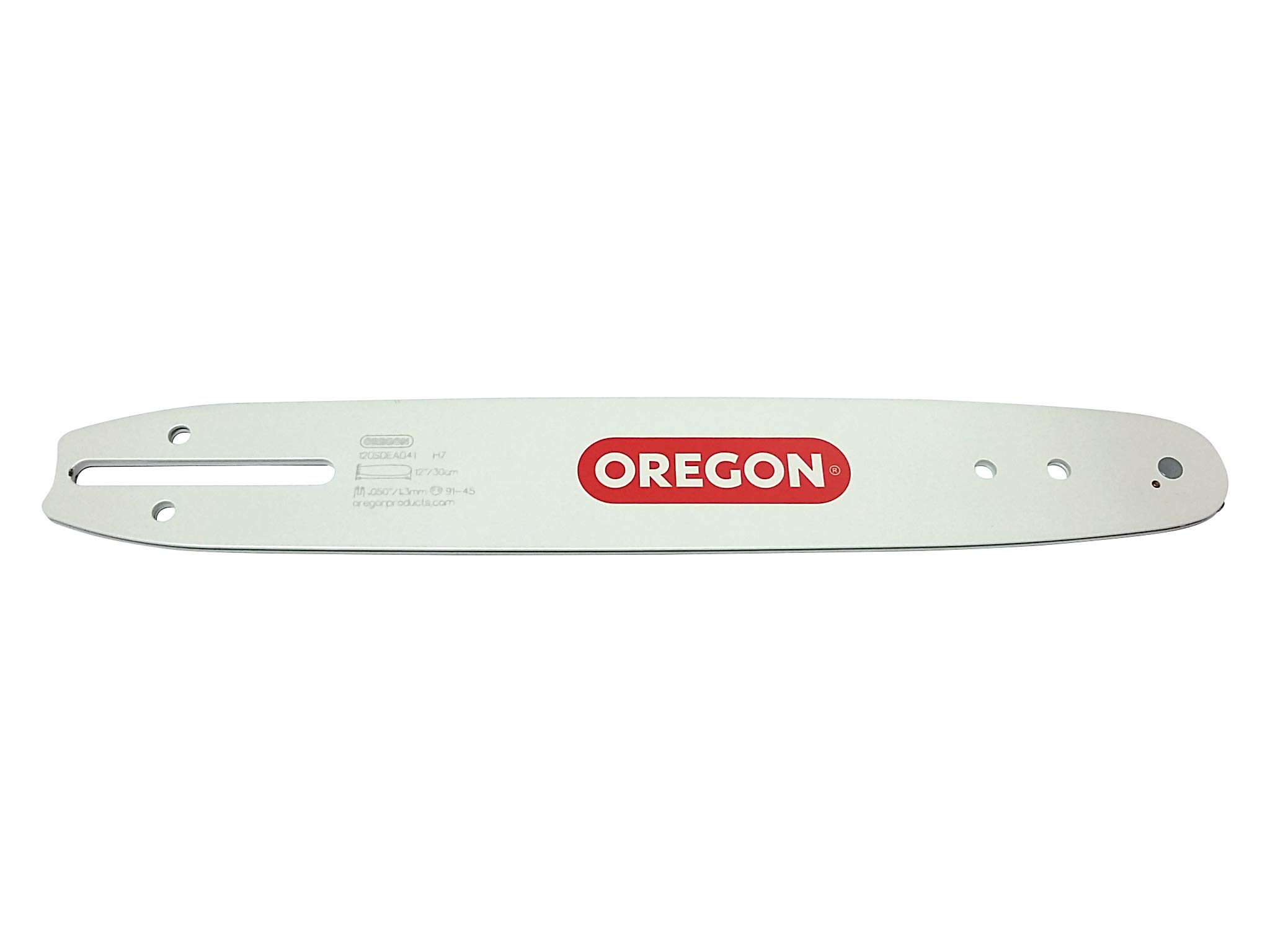 OregonChainsaw Guide Bar, 12" Reversible Chainsaw Blade, 30cm Bar, A041 Motor Mount, 3/8" Low Profile Pitch, 1.3mm Gauge, fits Makita, Bosch, Greenworks & more