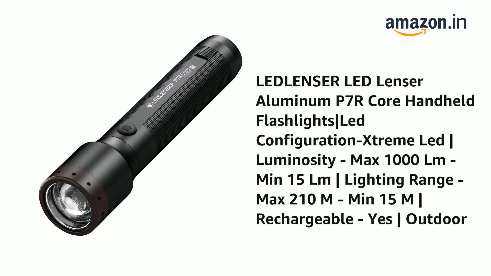 Ledllenser LEDLENSER P7R Core Handheld Flashlights | LED