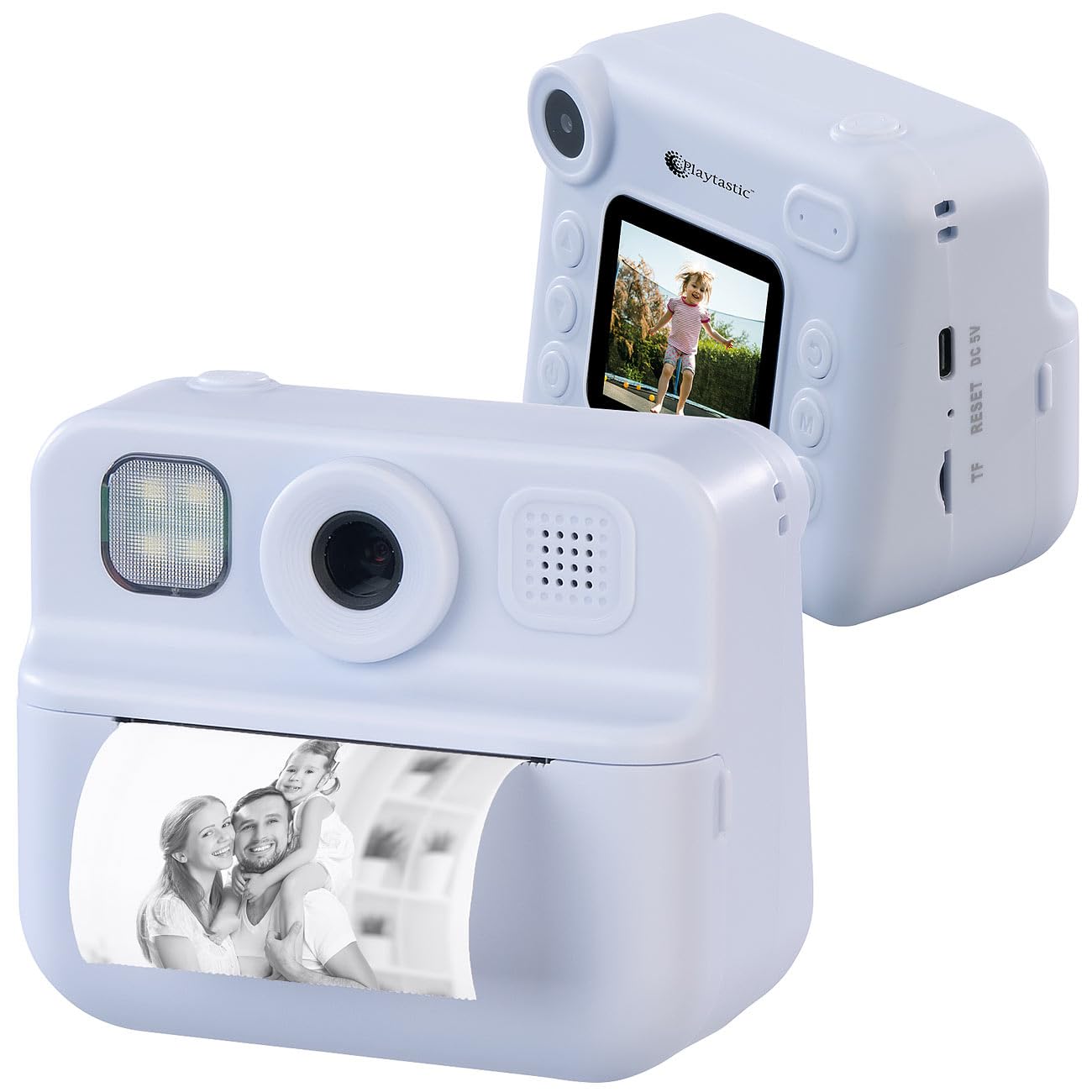 Appareil photo instantané pour enfant DV-50.kids - coloris bleu [Playtastic]