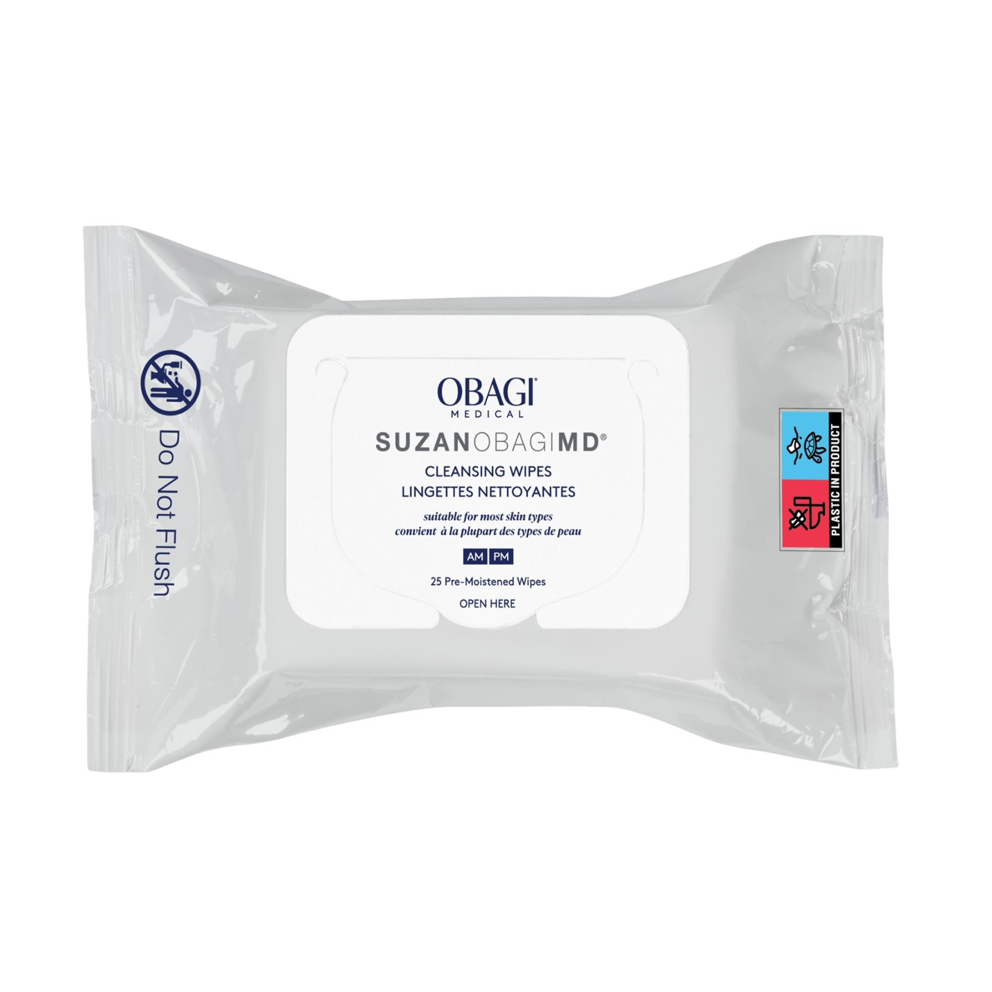 Obagi Medical On-the-Go Facial Cleansing and Makeup Removing Wipes