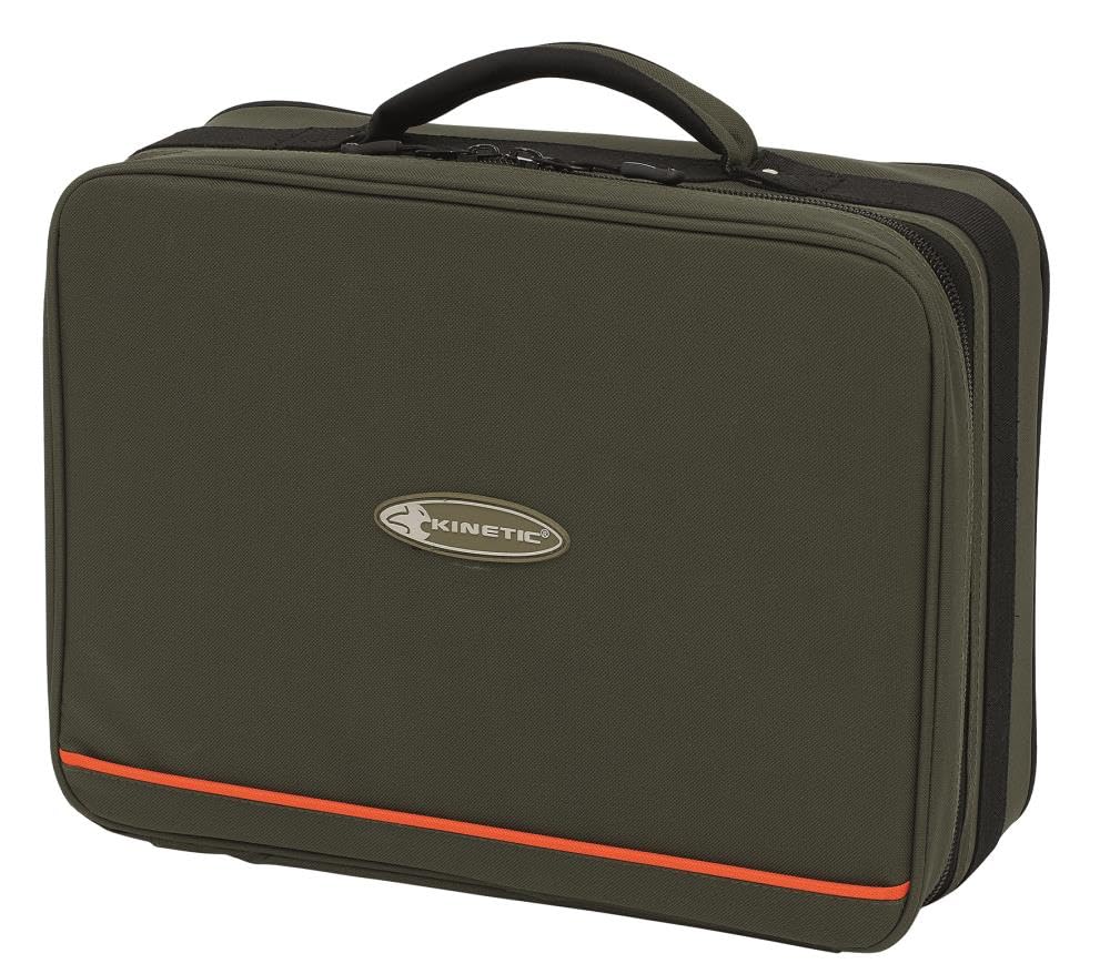 Kinetic Reel Case – Sac à roulettes 6-10 moulinets Sac à moulinet de pêche Sac intérieur