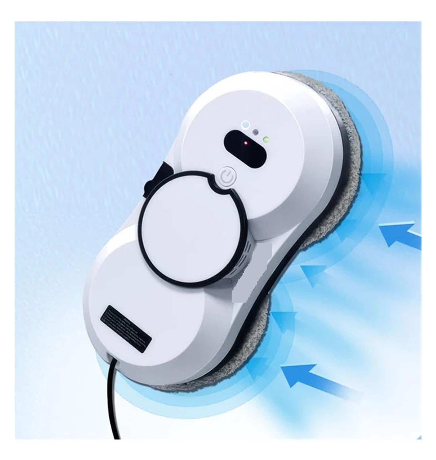 Robot aspirador con UPS, limpiador de ventanas, electrodoméstico inteligente, limpieza automática de cristales, lavacristales, fregonas eléctricas for suelos. para superficies lisas