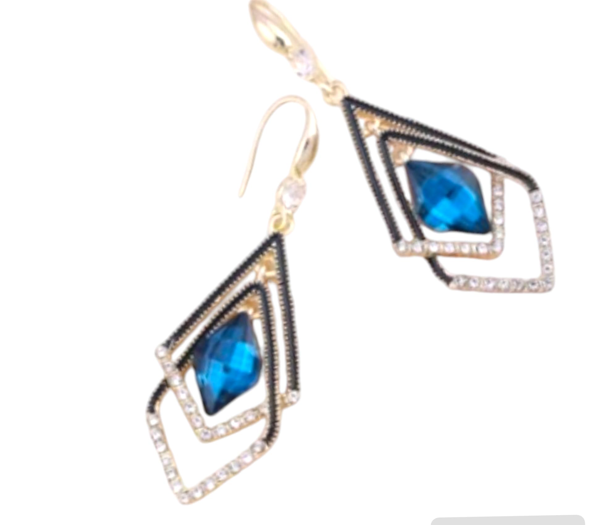 See full amazon price history chart for LOVIA BY HM Blue Crystal Drop Dangle Earrings, Lightweight, Korean Style earrings for Women LOVIA BY HM Blue Crystal Drop Dangle Earrings, Lightweight, Korean Style earrings for Women (B0DF2JZFT8) Amazon Price History, Amazon Price Tracker