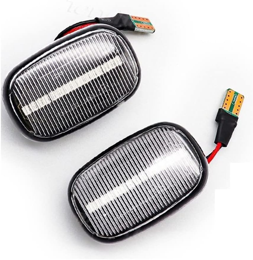 Dynamic Blinker LED Turn Signal Light Side Marker Amber Indicator Lamp Car Bulb For Lexus GS 300 JSZ RX XU1 Dynamic Turn Signal Light(Dynamic crystal)