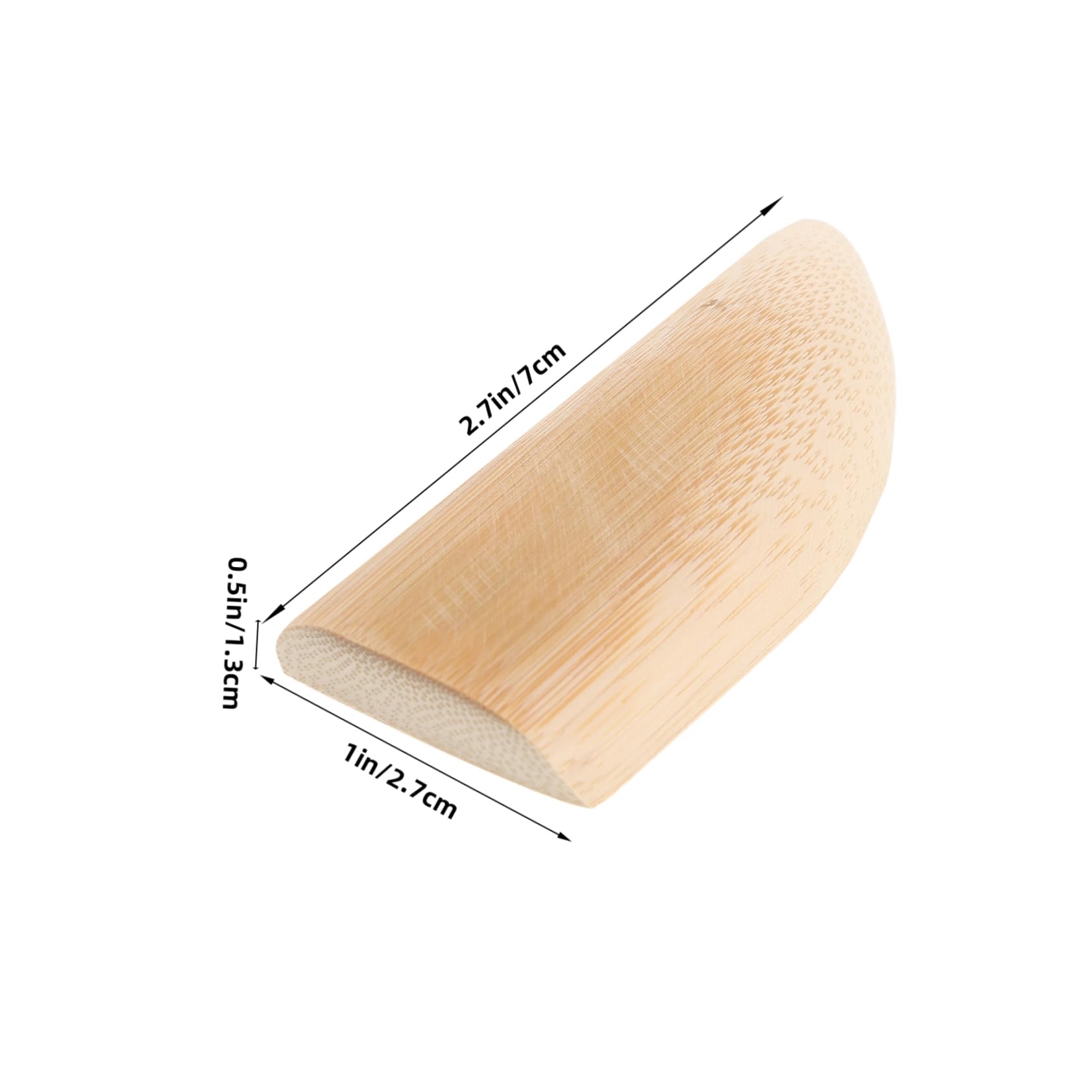 Cabilock 1 Pair Hand Carved Divination Holy Cups Temple Decoration Items Divination Tools Table Ornaments Chinese Divination Tool Holy Divination Cups Sacred Gua Cup Beige