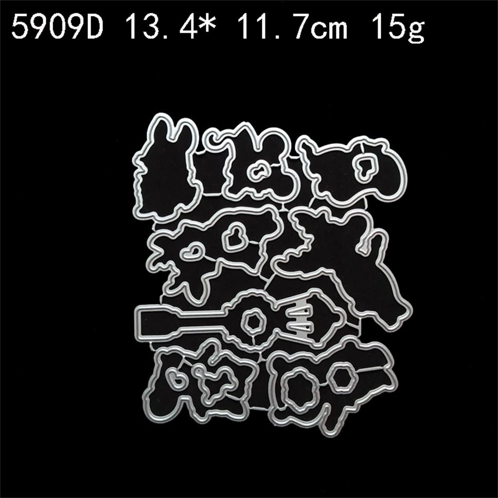 Sredwtk Eichhörnchen & Eule Stempel Set - Winter Tiere Stempel Für Scrapbooking & Karten