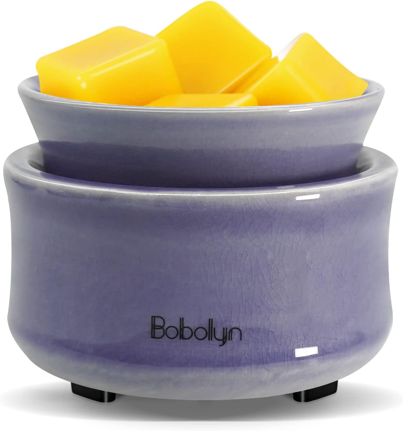 Bobolyn Wax Melt Burner Electric Oil Burner Warmer Electric Scented Candle Wax Warmer, 3-in-1 Scented Wax Fragrance Melter for Home Office Bedroom Living Room Decor