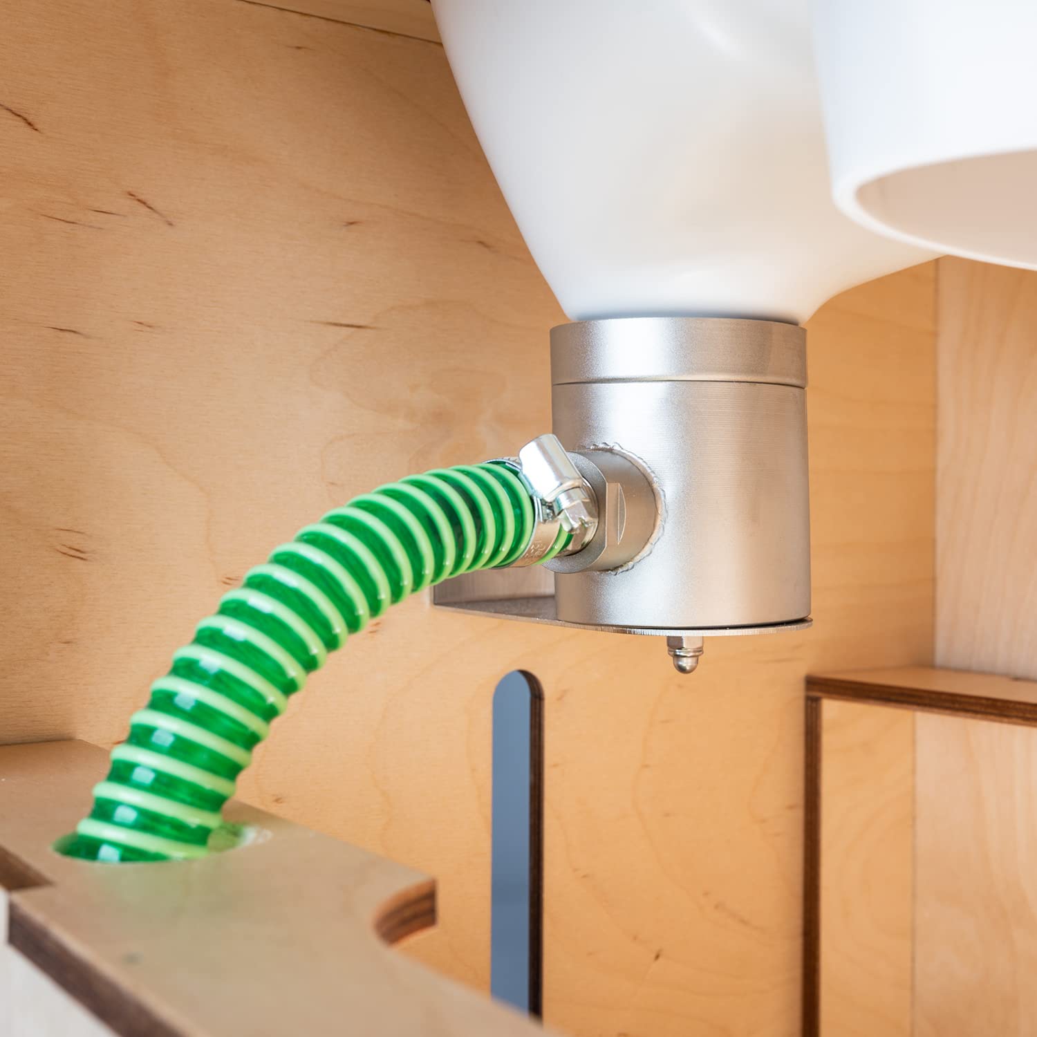 Kildwick Komposttoiletten Edelstahl Siphon