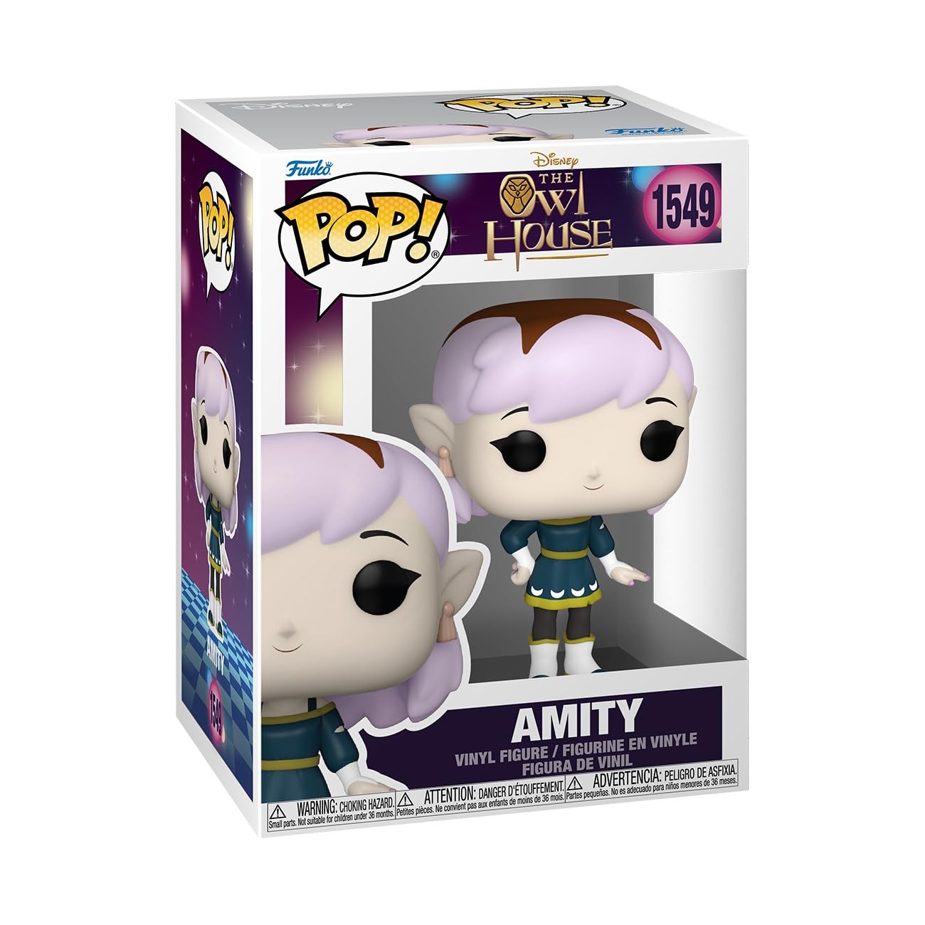 Funko POP! Disney: TOH, Amity Blight, the Owl House, Collectable Vinyl Figure, Gift Idea, Official Merchandise