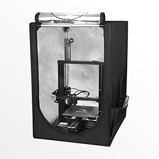 Creality 3D Printer Enclosure, Fireproof and Dustproof 3D Printer Enclosure Constant Temperature Protective Cover Room for Ender3/Ender 3S/3S1/3S1 Pro/Ender5/5 Pro,CR-10/10S/10MINI,CR-X/CR-20- Middle