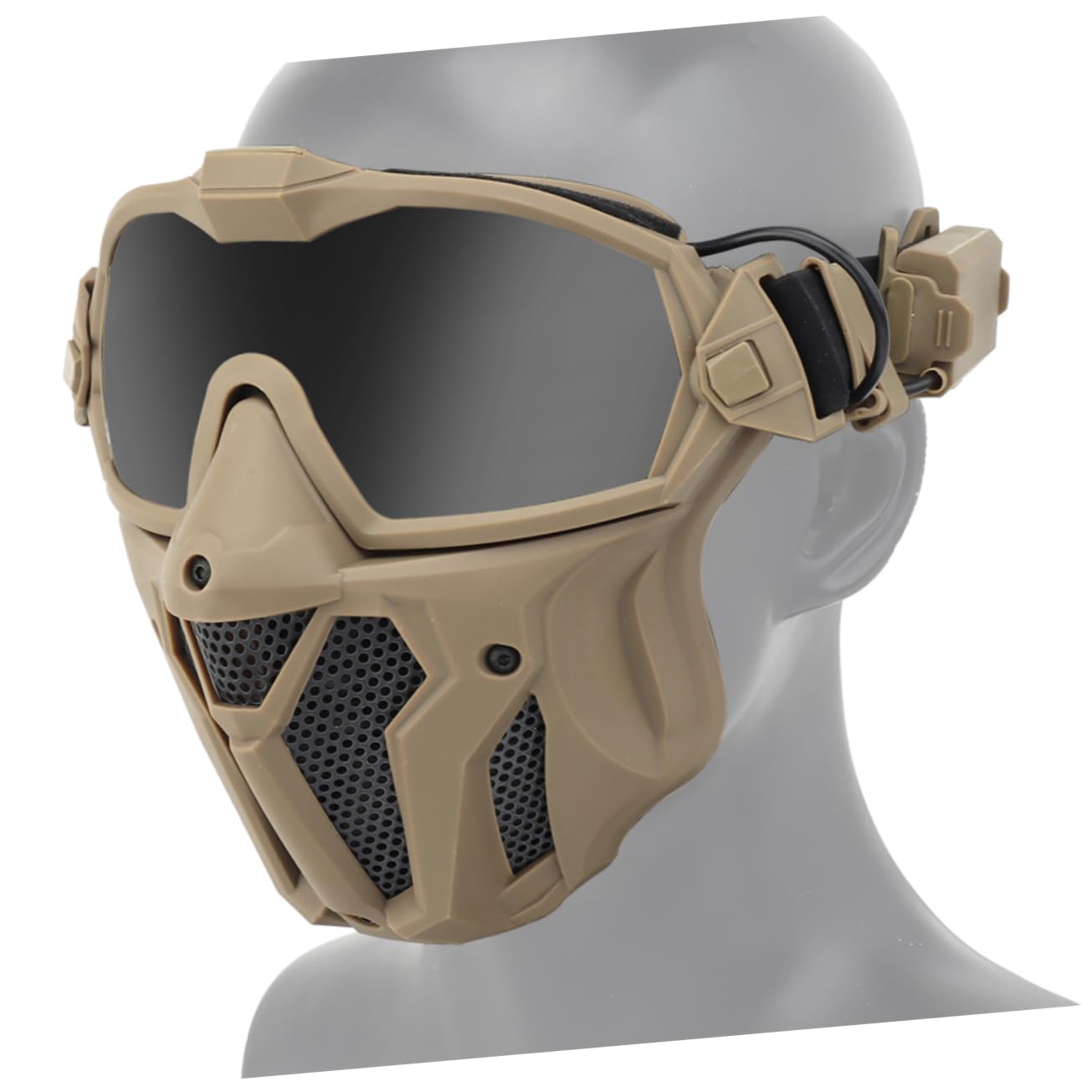 Toyvian 1Ensemble Jeu Extérieur avec Lunettes Respirantes Buée Protection UV Couleur Batterie pour Activités Plein Air