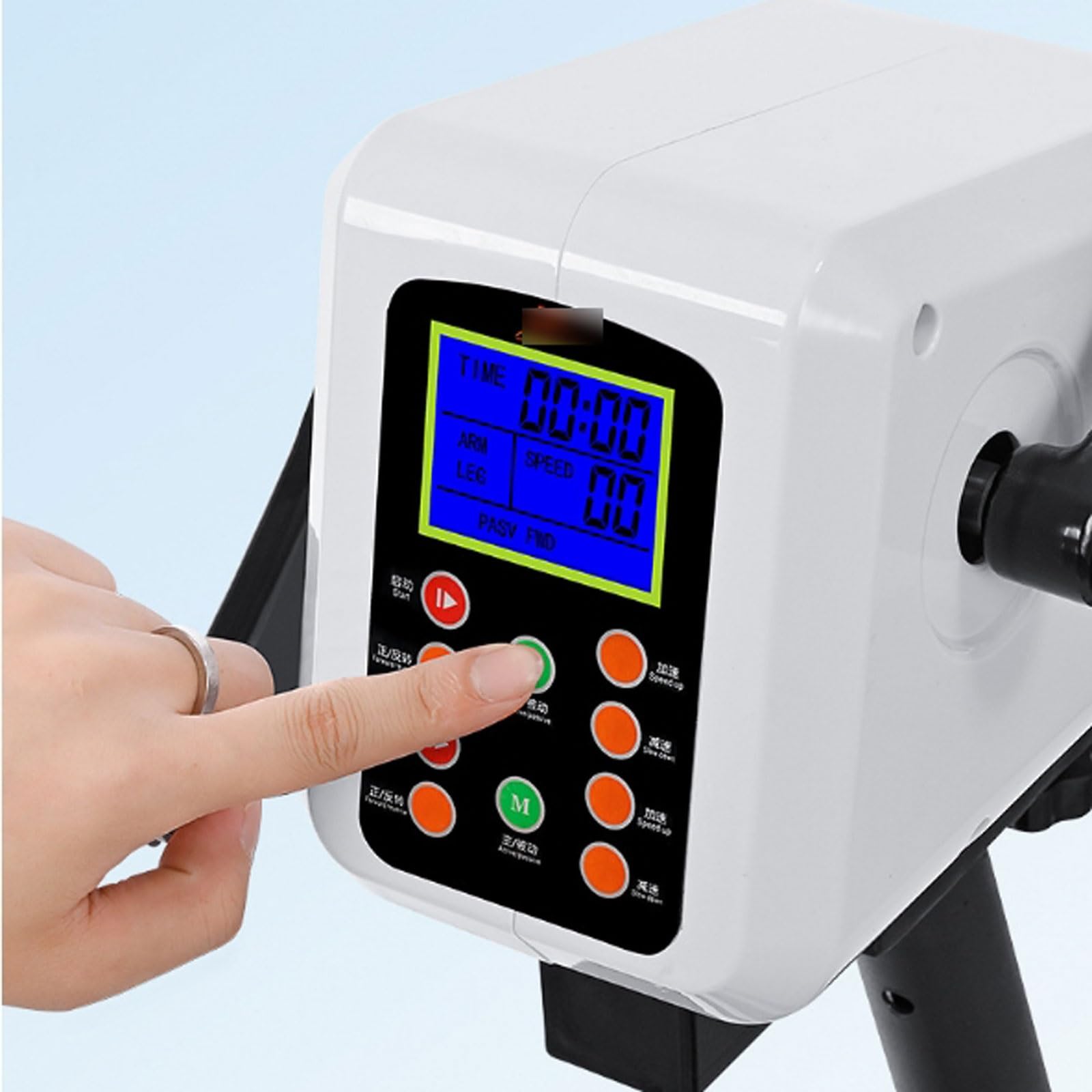 Rower treningowy z pedałami Elektryczny rower treningowy do domu, rower Exerciser Rehabilitacja Maszyna treningowa do ćwiczeń pedału ramienia i nogi dla p