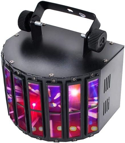 Proyector de fiesta DJ Dance Light Luces de escenario de fiesta rave montables en mesa o techo con bombilla LED RGBWP de color luces