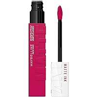 Vista 76 de Maybelline Super Stay Matte Ink Liquid Lip Color, colección de labiales Moodmakers, larga duración, maquillaje de labios a prueba de transferencia