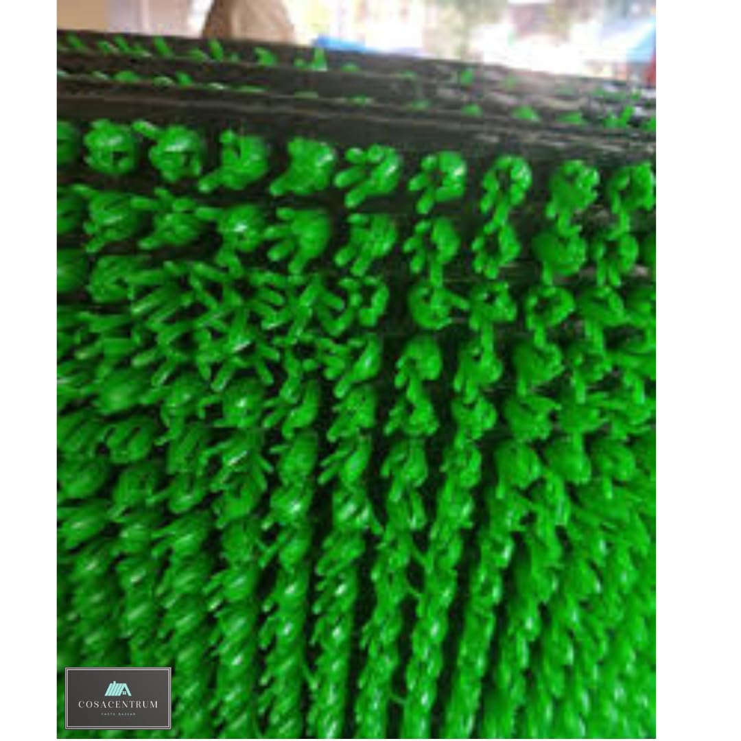 CosaCentrum Green Door Mat - 1.5 x 2 Feet | Durable Plastic Welcome Mat for Home, Office, and Shop | Stylish Anti-Slip Design (1)-image-25