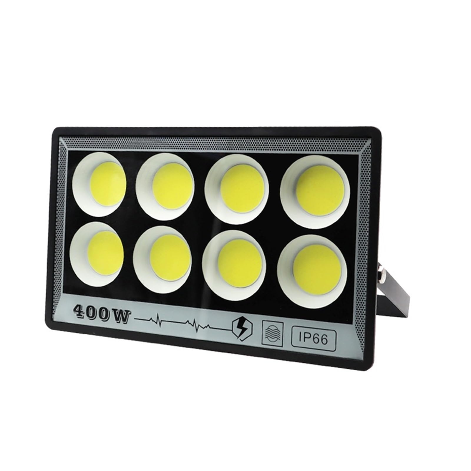 JOLIANE LED FloodLight IP65 300W 200W 100W 50W Waterproof LED Reflector Light Lamp Spotlight Waterproof Outdoor Flood Light(Warm White,COB 400W)