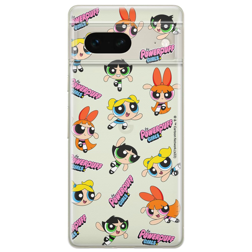 Handyhülle Google Pixel 7 Mit Powerpuff Girls Design – Offiziell Lizenziert, Aus Flexiblem TPU | Perfekter Schutz Mit Individuellen Look