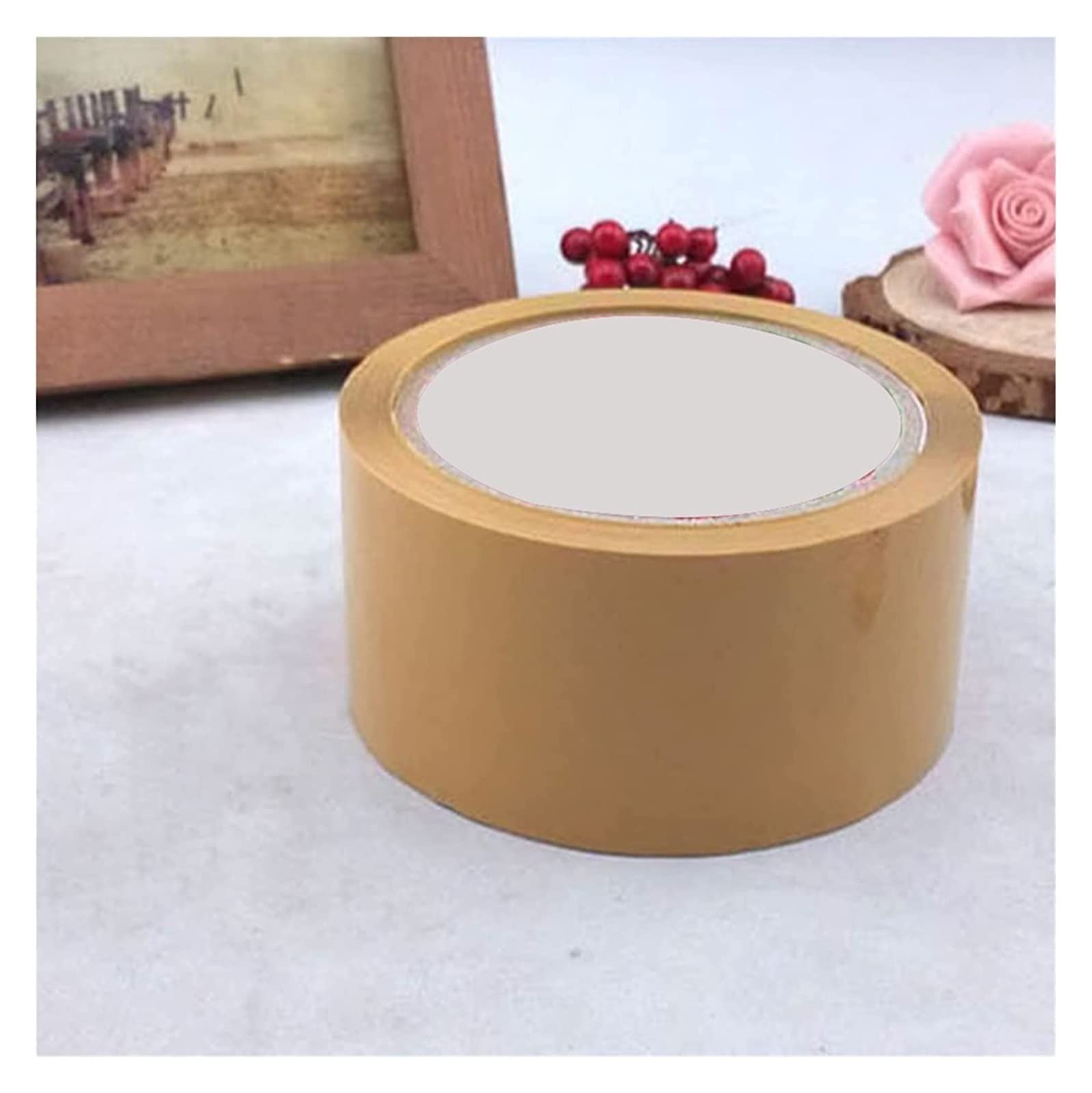 Uniwersalna taśma taśmowa 1 szt. 48MM x 45 metrów pudło na paczki klej do pakowania karton uszczelniający szerokie taśmy materiały sprzętowe(2)