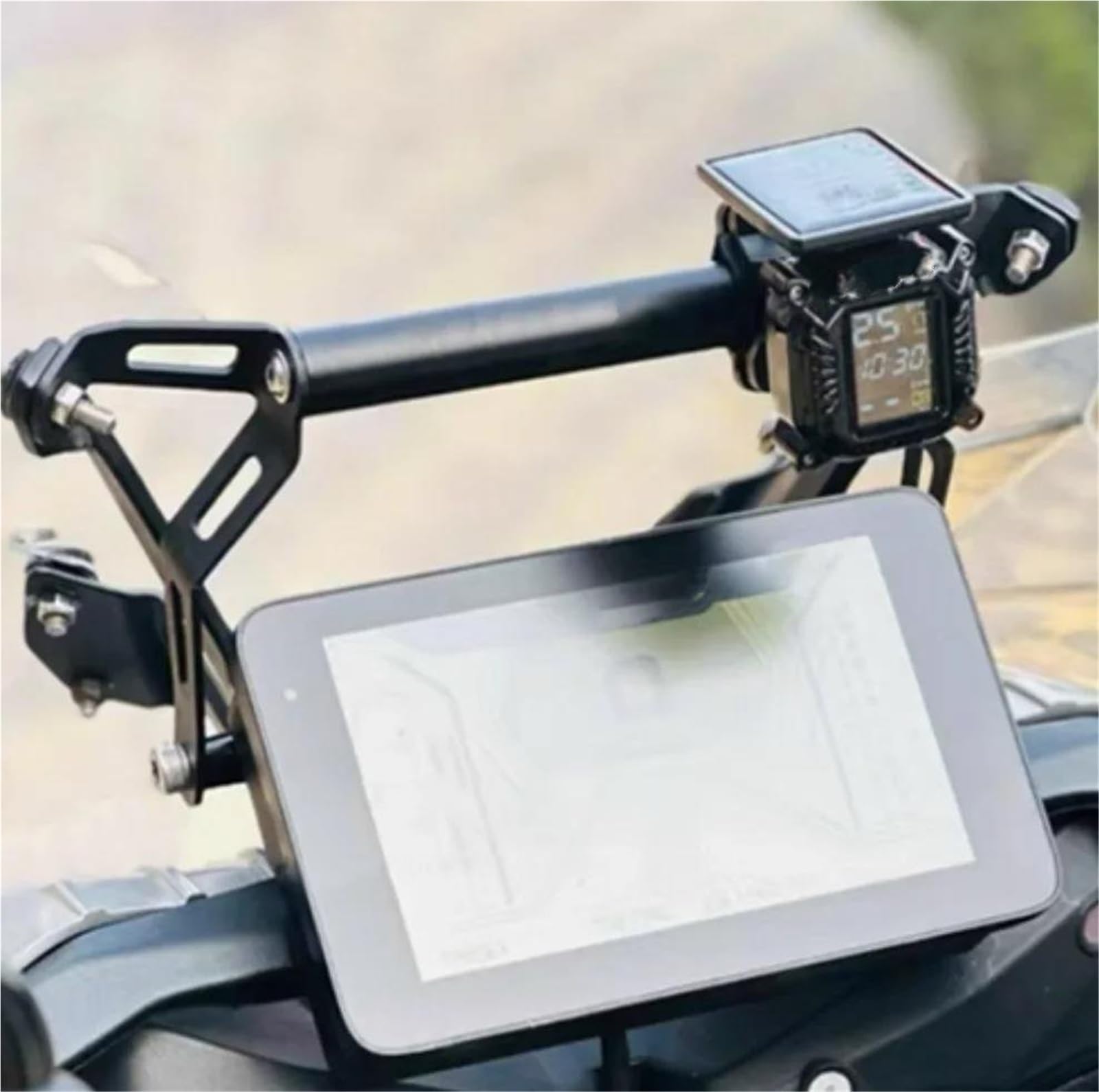 Moto Mobile Navigazione Staffa Supporto Basamento Telefono Piastra GPS Per QJMOTOR SRT800 SRT800X Per QJ Srt800 Srt 800x Supporti manubrio(Color6)