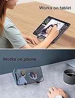 Vista 3 de MONEER - Soporte para teléfono celular, soporte para teléfono de escritorio, soporte plegable y portátil para iPhone, soporte para teléfono celular