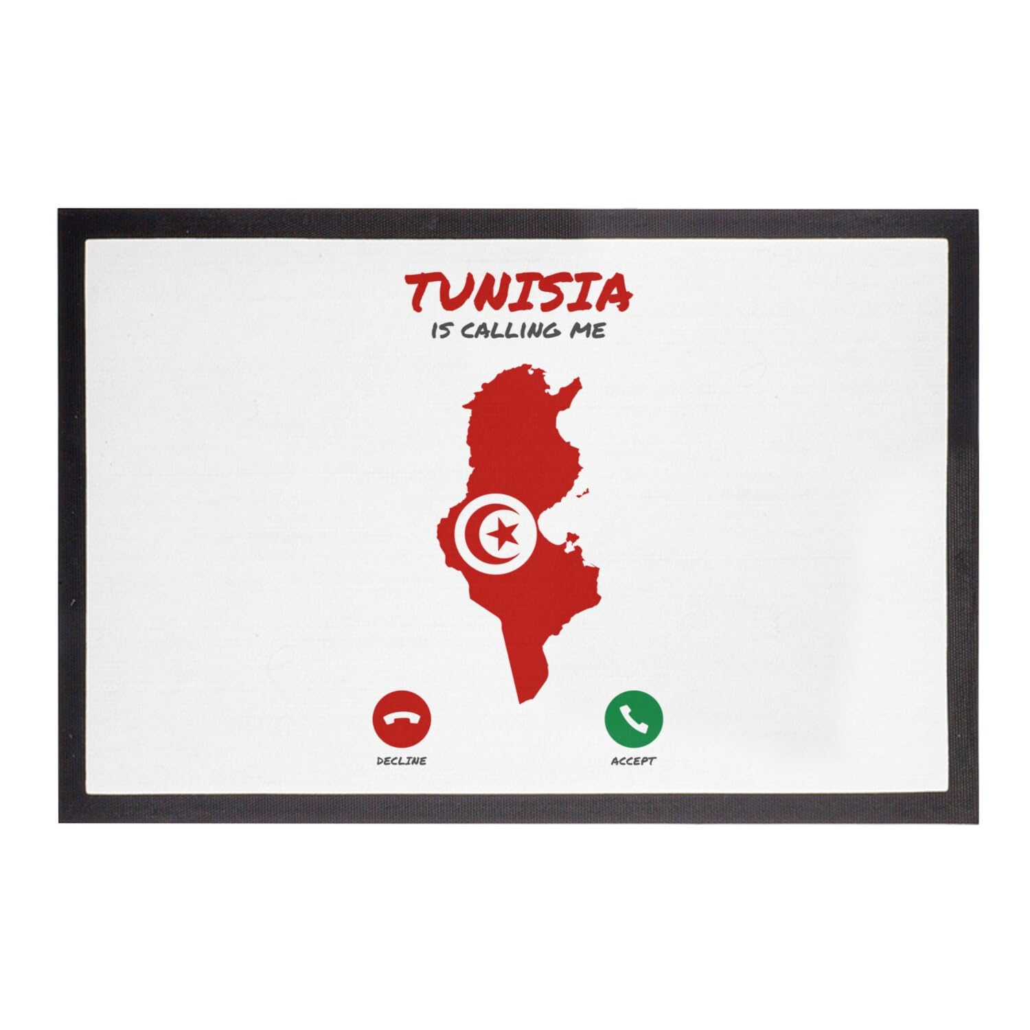 Paillasson Tunisie blanc 60x40cm pour sublimer votre entrée de maison
