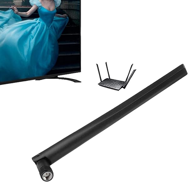 Eatbuy Antenna SMA 3PCS Antenna SMA Nera Router WiFi Antenna Guadagno Guadagno Antenna Rimovibile Wireless per Router Wireless e schede di Rete Wireless dellinterfaccia SMA