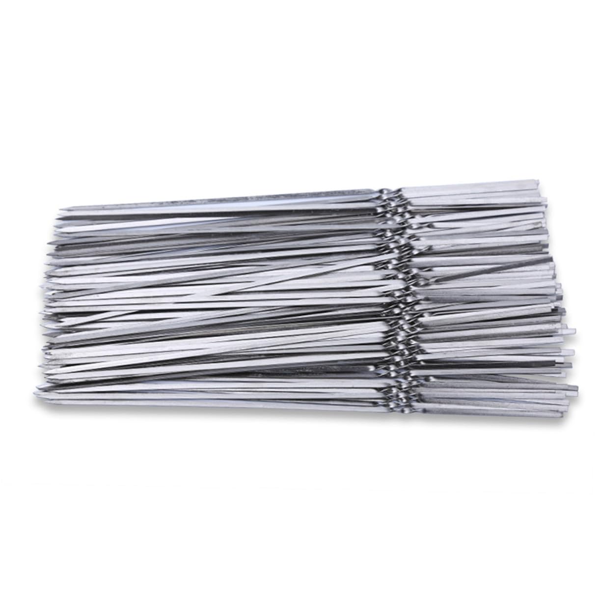 Brochetas de Barbacoa de Acero Inoxidable, 50 Piezas, 45 Cm