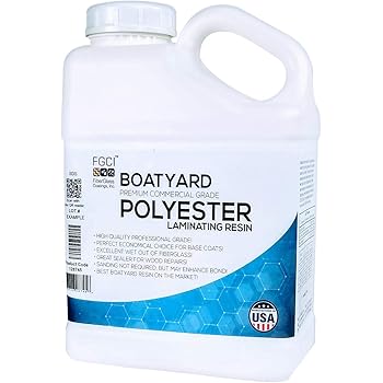 BOATYARD Polyester Resin Laminating Resin, Fiberglass 