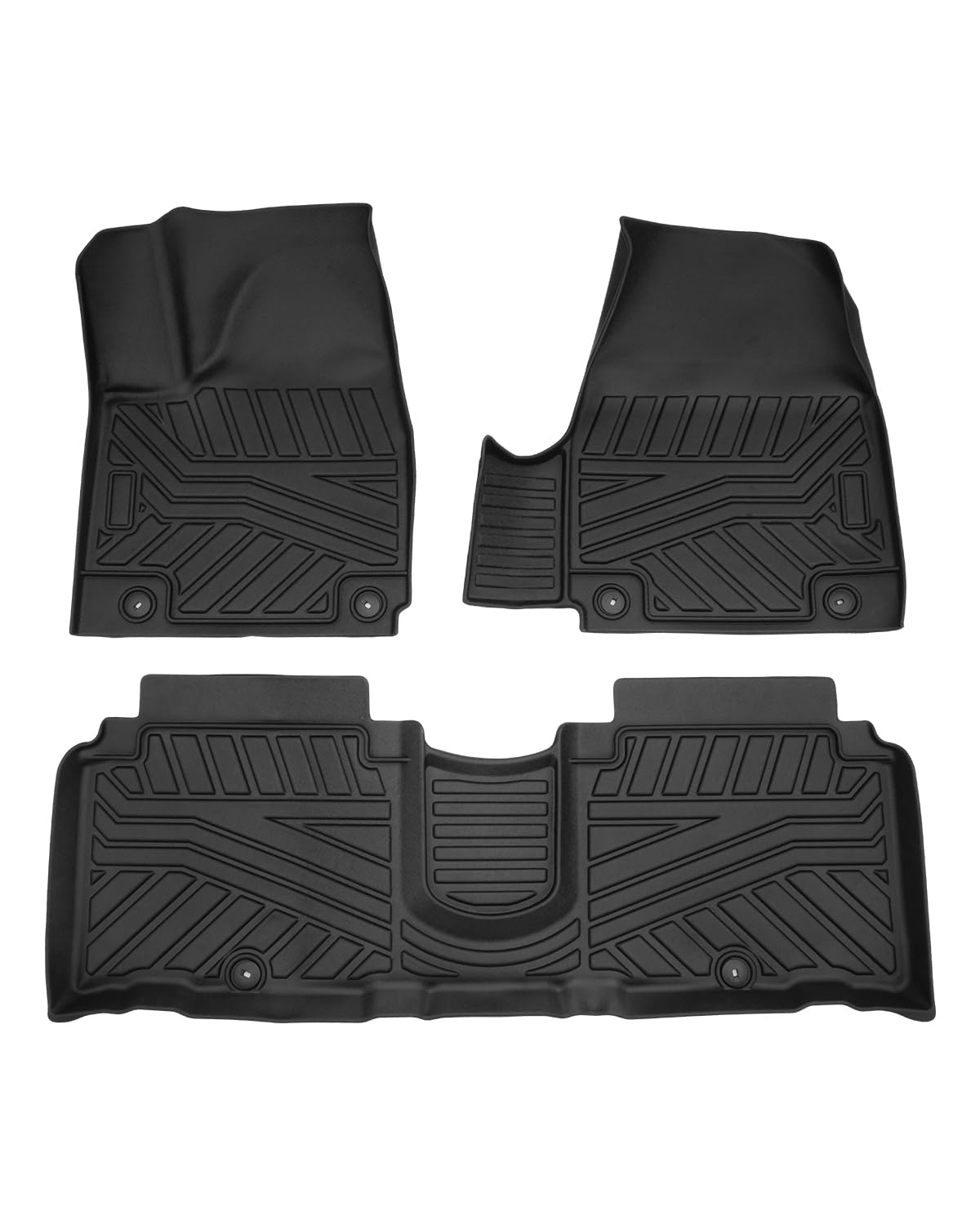 Cartist Floor Mats Fit for Hyundai Ioniq 5 2022 2023 2024 (for Unmovable Console Only) (Not Fit Limited Model), All Weather Car Mtas for Ioniq 5 Accessories